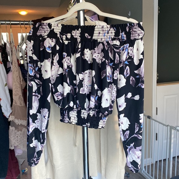 Altar’d State Floral Crop Top🌸 Size S - Picture 1 of 2